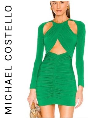 Michael Costello x Revolve Amara dress - size M